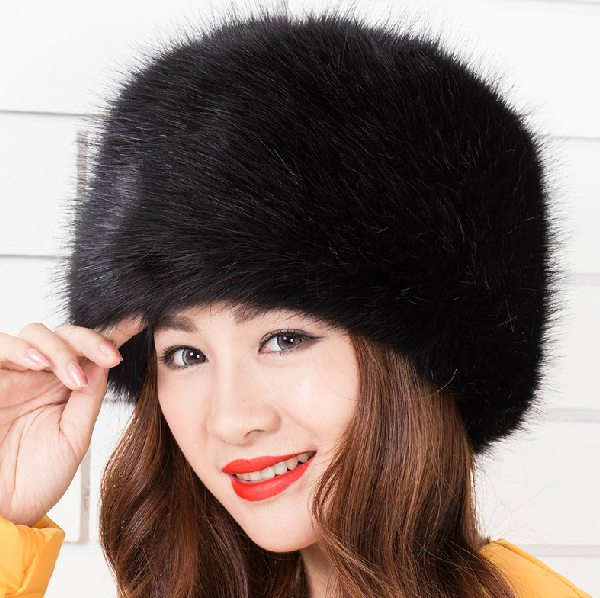 ο  м ¥   & S β ÷ ĸ ܿ   ĵ ÷  ¥    13 /New Beanies Fashion Faux Fur Women&s Thick Flat Cap Winter Warm Dome Candy